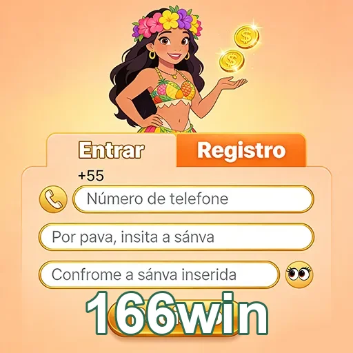 Ilustração de Aproveite o cadastro ágil na 166win e jogue com segurança