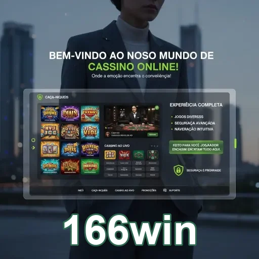 Ilustração de Experimente a plataforma de jogos 166win com segurança confiável
