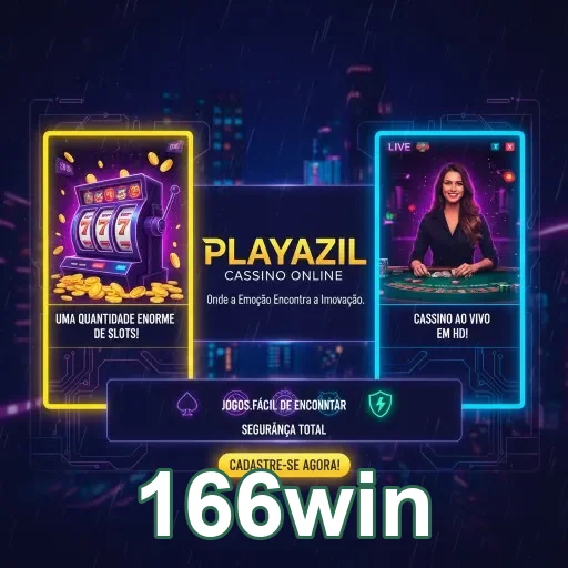 Ilustração de Experimente a plataforma de jogos 166win com segurança confiável