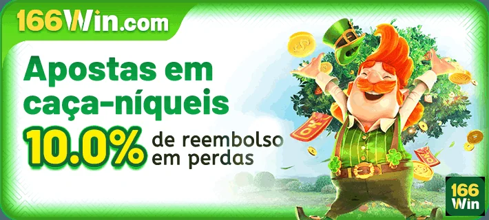 Navegação fácil e intuitiva no app - 166win